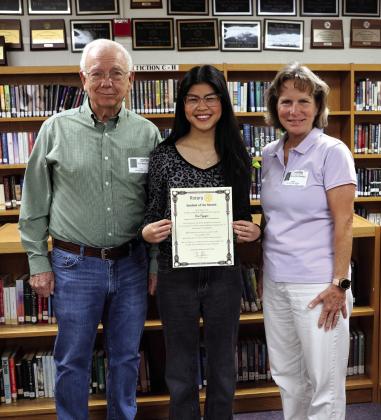 Rotary May Student-of-the-Month