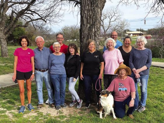 Walk Across Texas spring participants