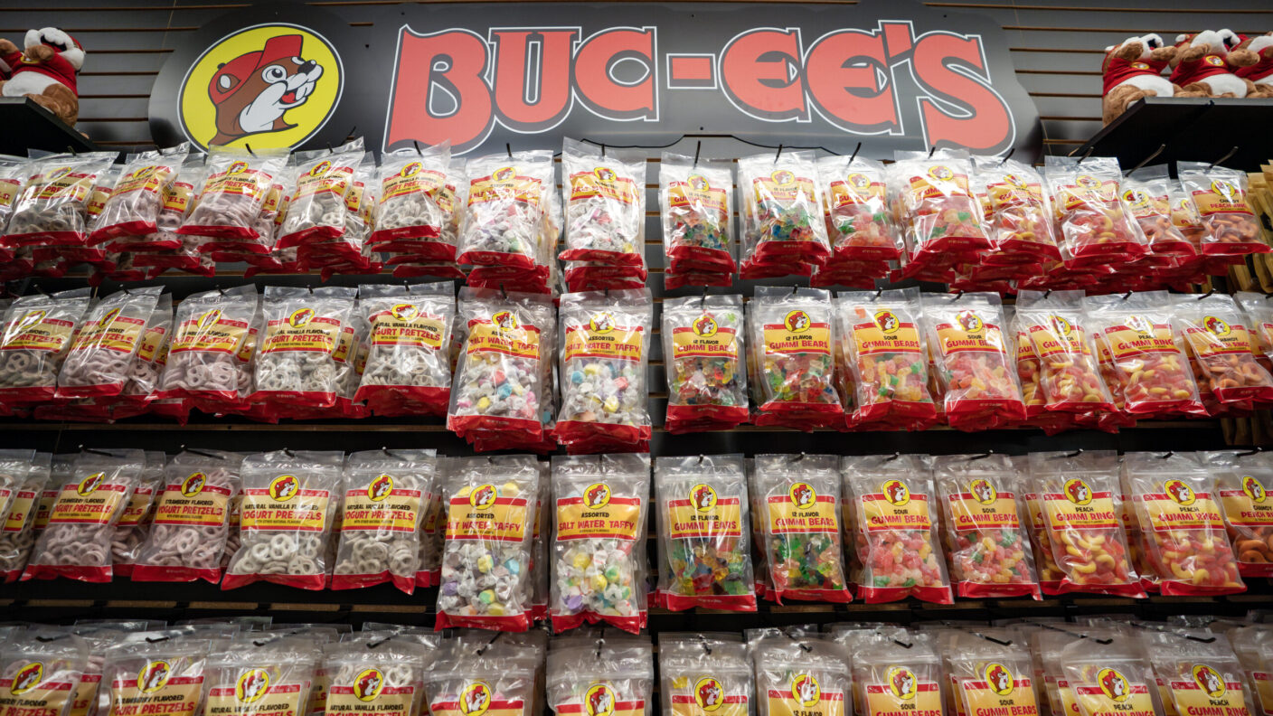 Texas A&M has become the first in the nation to partner with the beloved Texas chain to offer signature snacks and merchandise.  Credit: Laura McKenzie/Texas A&M University Division of Marketing and Communications
