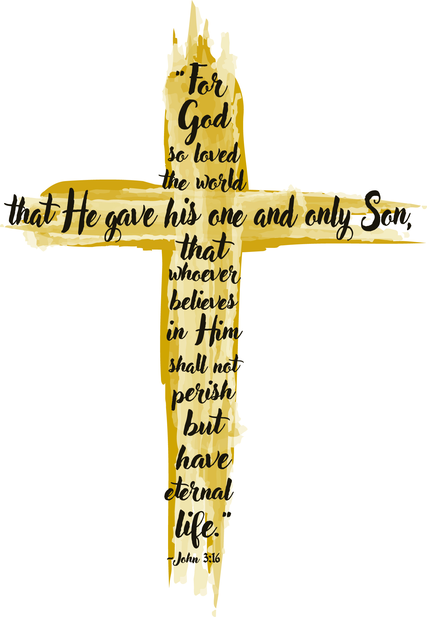 John 3:16 - Cross
