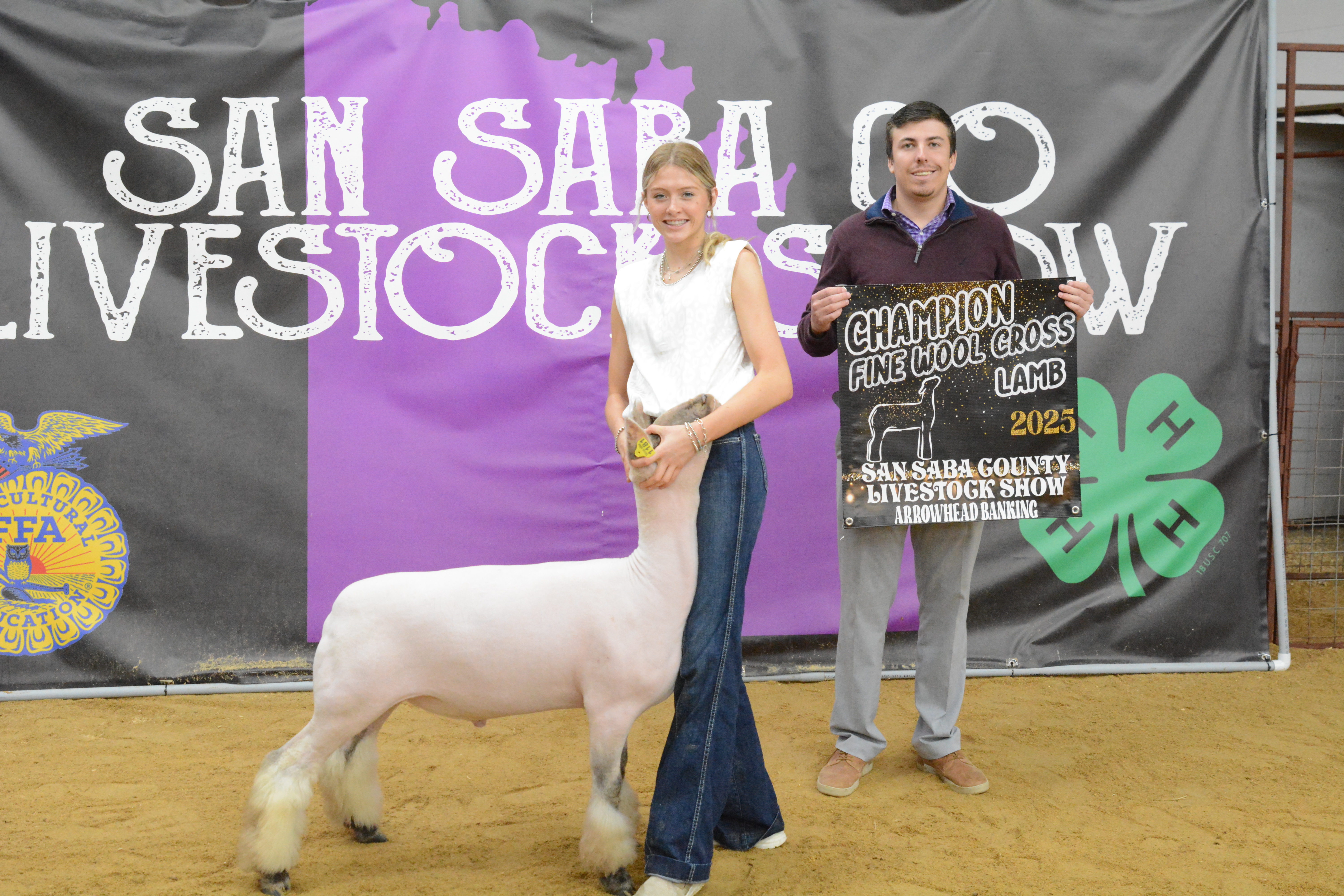 Champion Finewool Cross Lamb - Haleigh Ware