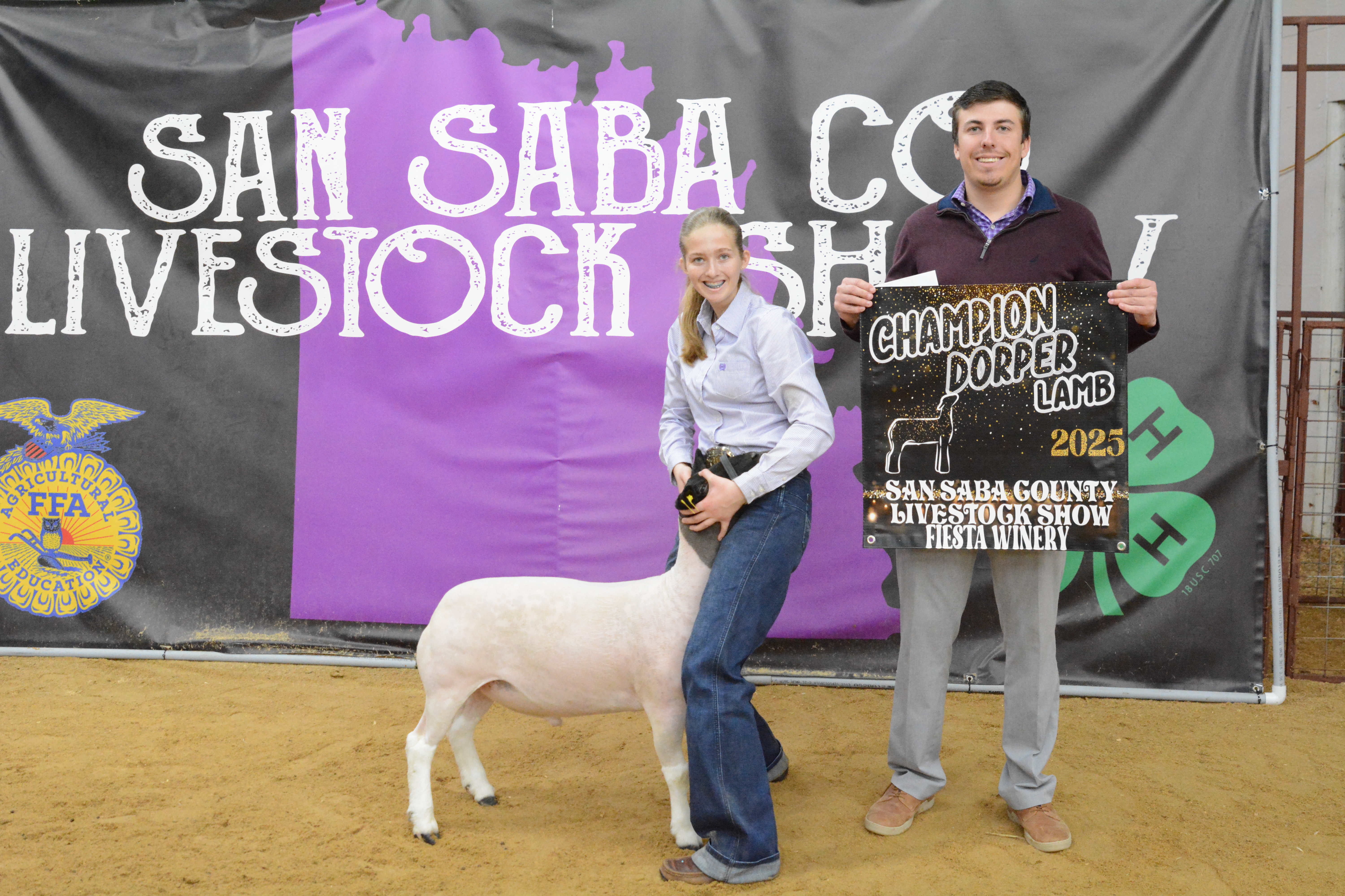Champion Dorper Lamb - Kinzley Daly