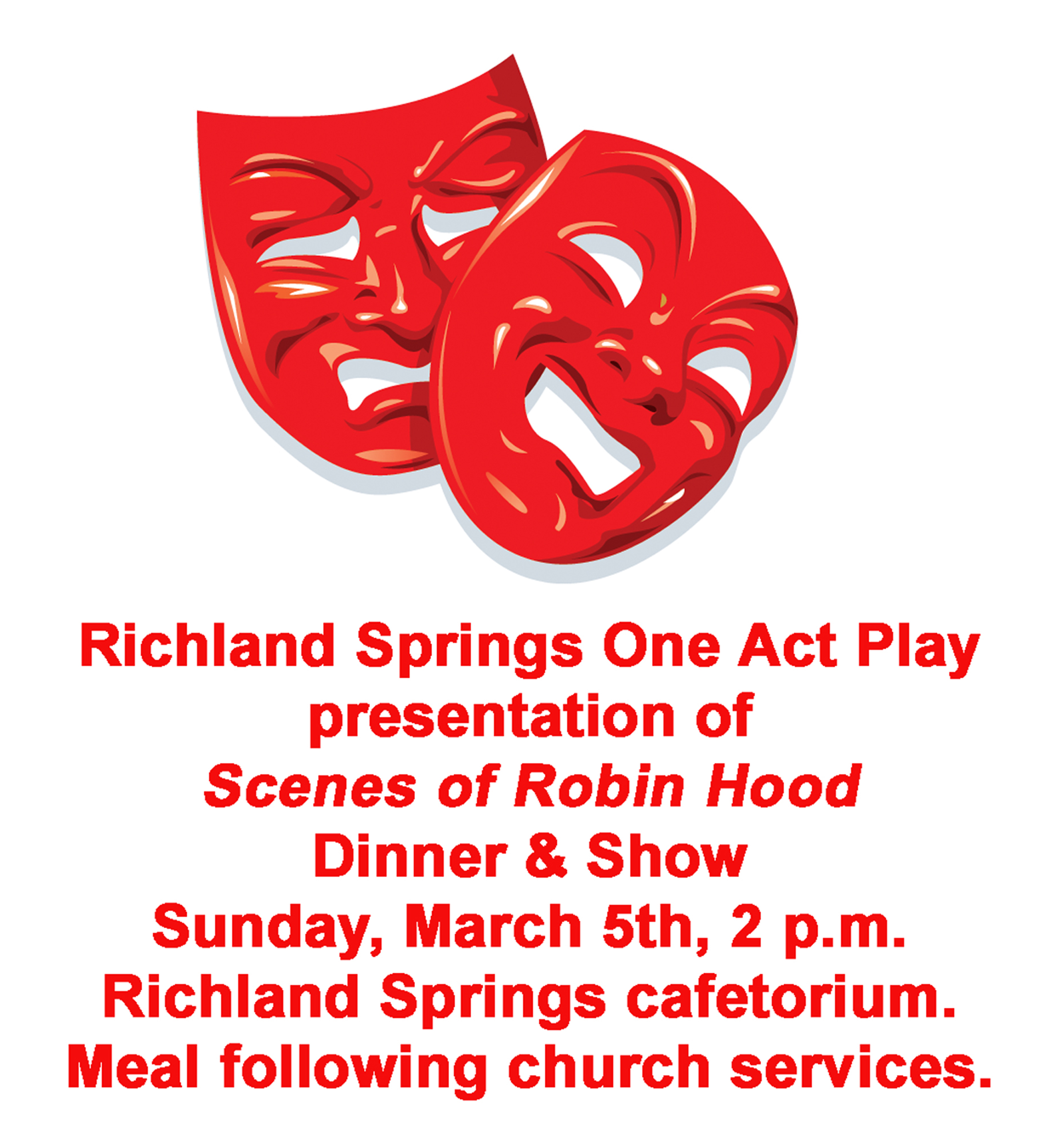 RS OAP Dinner & a Show