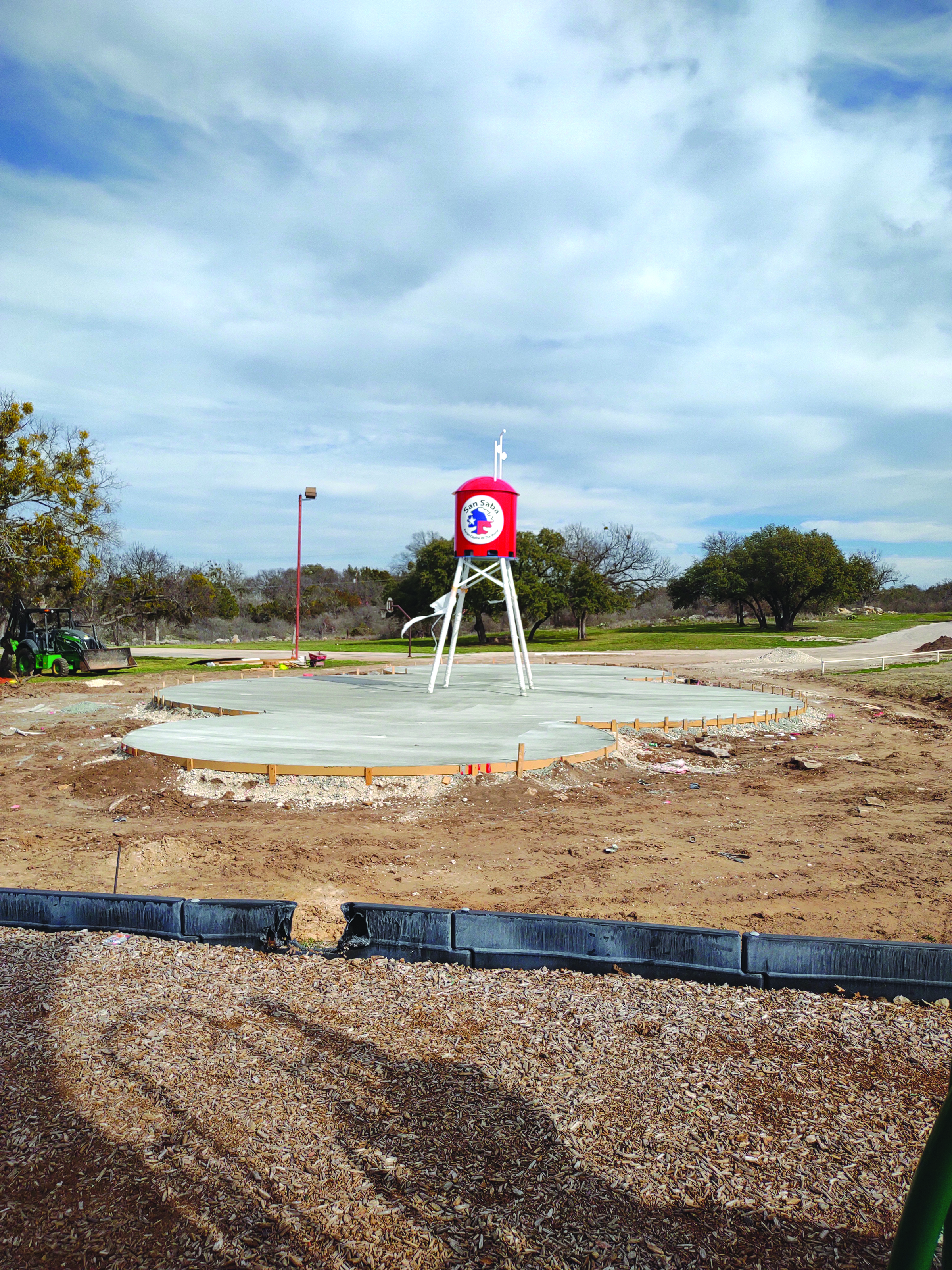 Splash Pad - wet zone completed