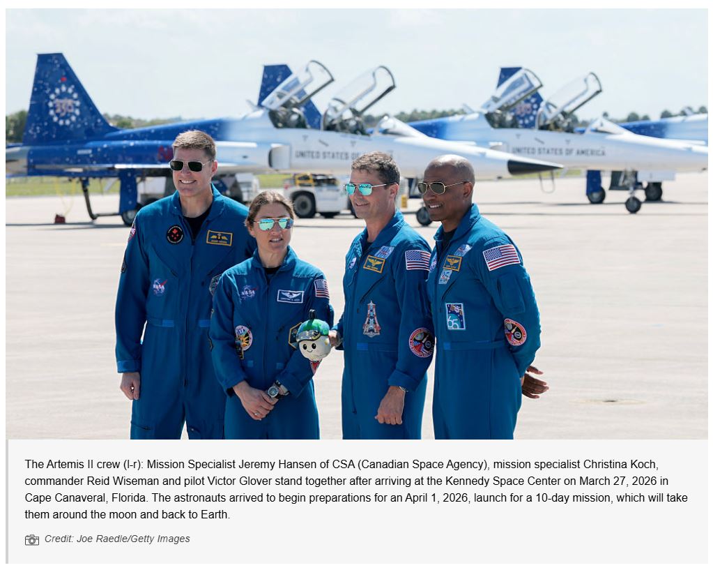 Artemis crew
