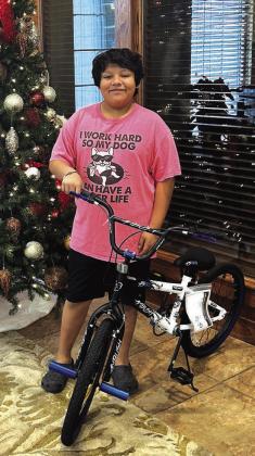 Brandon Mora - Bicycle winner