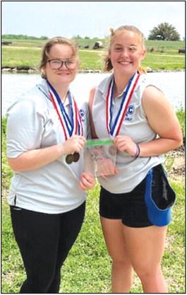 Cheroke ISD - Regional Qualifying golfers Kora Berrio and Hailey Penney