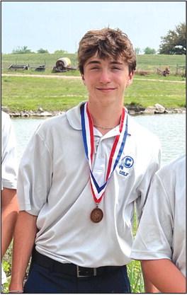 Cherokee ISD - Regional qualifying golfer Jeremiah Wakefield