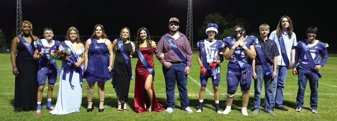 Senior Class - Summer Davis, Weston Woolsey, Lily Graves, Susan Lane, Teresa Turner, Hannah Simms, Ryan Lemaster, Robert Sawyer, Kolton Bench, Tyler Kaine, Patrick Ratliff, and Carlos Preciado Photo courtesy Ashley McKneely
