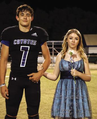 Class of 2027 Eli Hutchins #7 and Megan Lux