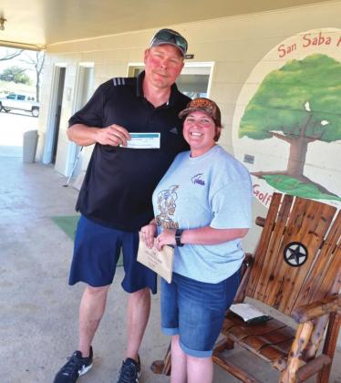 Retiring Board member recognized at the Dove Project's annual golf tournament fundraiser