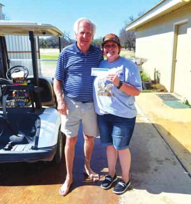 Retiring Board member recognized at the Dove Project's annual golf tournament fundraiser