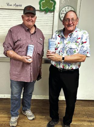 Friday night Champs Larry Griffin (Brownwood) and Randy Hudspeth (Goldthwaite) Courtesy of Marcus Wood