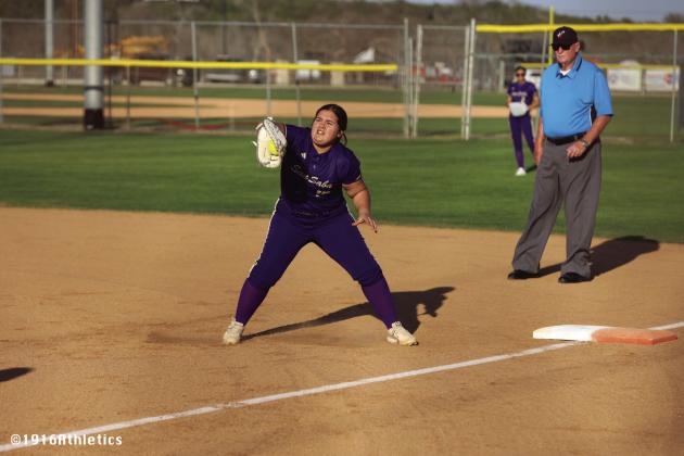 # 15 MJ Schroeder makes the catch and out at first