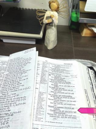 A snapshot of one of my heart &amp;amp; mind workouts last spring.