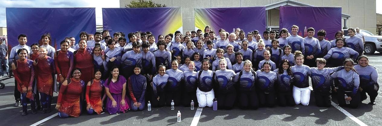 The San Saba Golden Armadillo Band performed in the UIL Region 32 Marching Contest this October 15th in Burnet and earned a Division 1 Superior Rating from all three judges advancing them to the Area level contest. The Area contest will be held at Bastrop Memorial Stadium in Cedar Creek on Saturday, October 29th. The band's 2022 UIL program is titled “A Time For Us” and is telling the story of Romeo and Juliet.