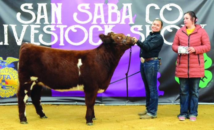 Senior Cattle Showmanship - Skyla Shannon