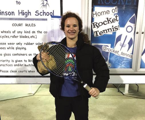 Libby Mays - Consolation Winner in Girls Singles