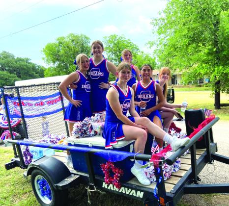 Cherokee Parade - Cherokee HS Cheerleaders