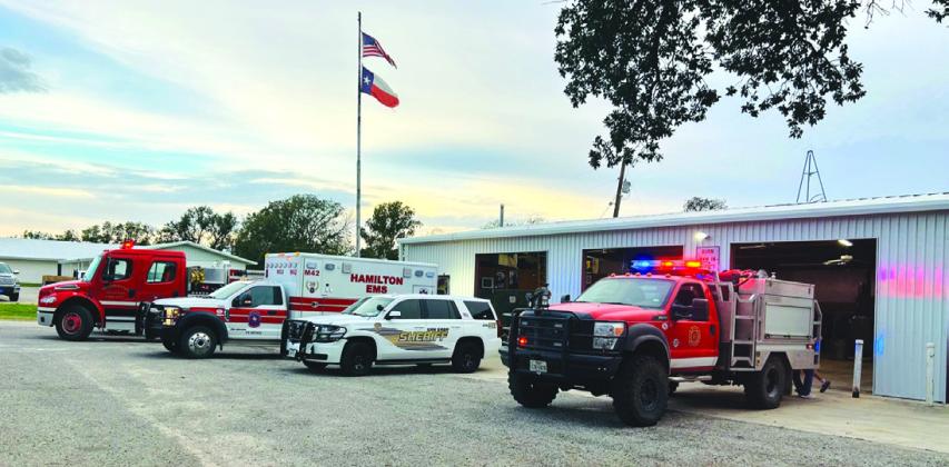 Sheriff’s Dept., Hamilton EMS, VFD - Richland Springs event Photos courtesy of: Cherokee - DiAnne Scott; Richland Springs - Supporters of the Badge Foundation; San Saba - Carolyn Preece