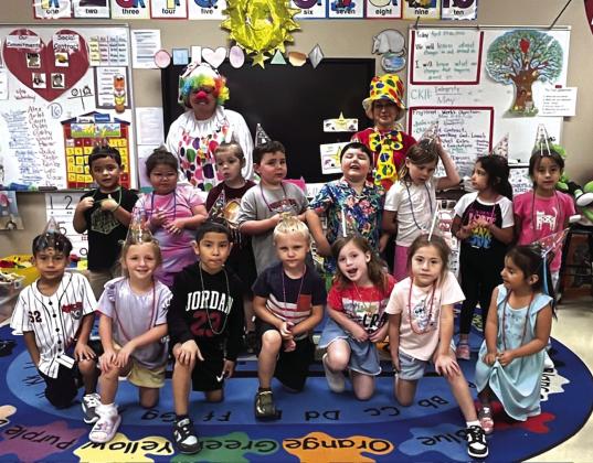 San Saba Elementary PK4 Pizza Lunch Party