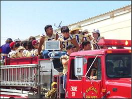 Downtown Pep Rally 2023 SSHS Homecoming
