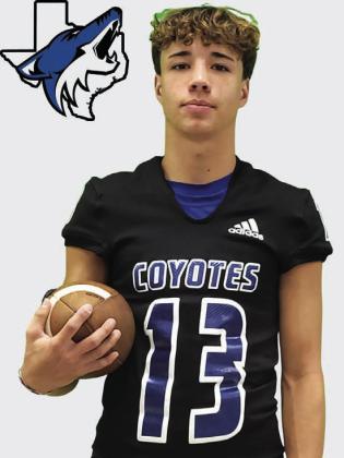 RSISD Freshman Cohen Ethridge - #13 - TD Run - seven Tackles - one sack in Friday's triumph over the Mustangs.