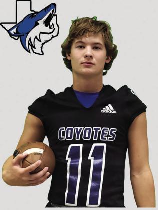 RSISD Senior Kenny Triplett - #11 - scored three Touchdowns to help bring the Coyotes the victory in Friday night's game.