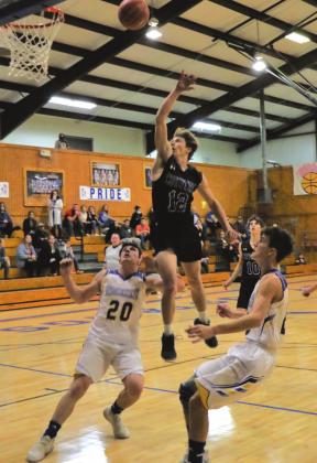 San Saba County Basketball Action