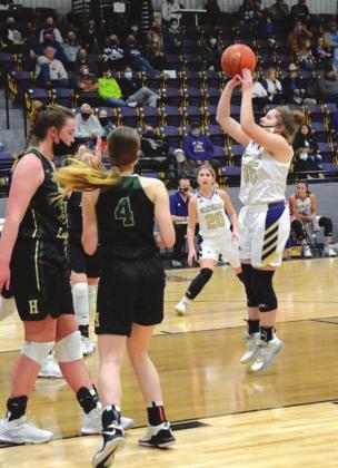 San Saba County Basketball Action