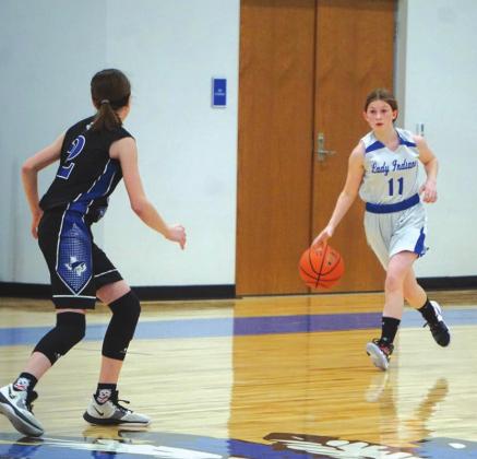 San Saba County Basketball Action
