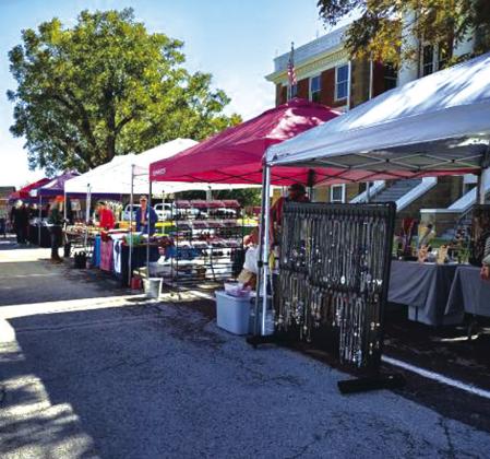 Pecan Captial Trade Days booths in April of this year