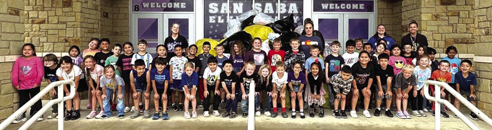 SSES 1st Grade students and teachers collected 4,096 plastic bottles, placing 2nd!