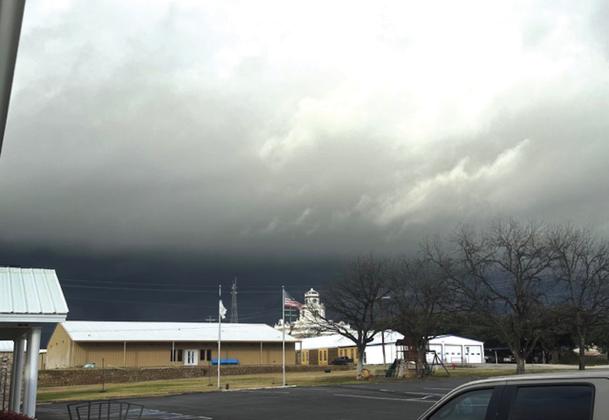 Adventurous weather, high winds caused damage locally