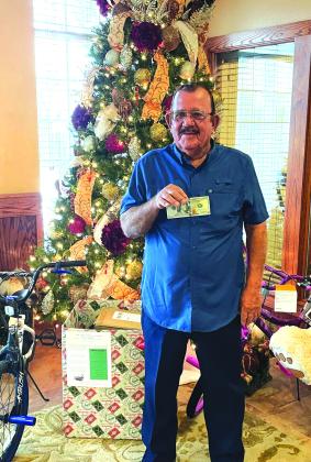 Antonio Morales and his $100 prize