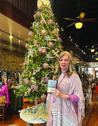 MJ Slaughter representing J.C. Campbell &amp;amp; Company Mercantile - Third Place Winner