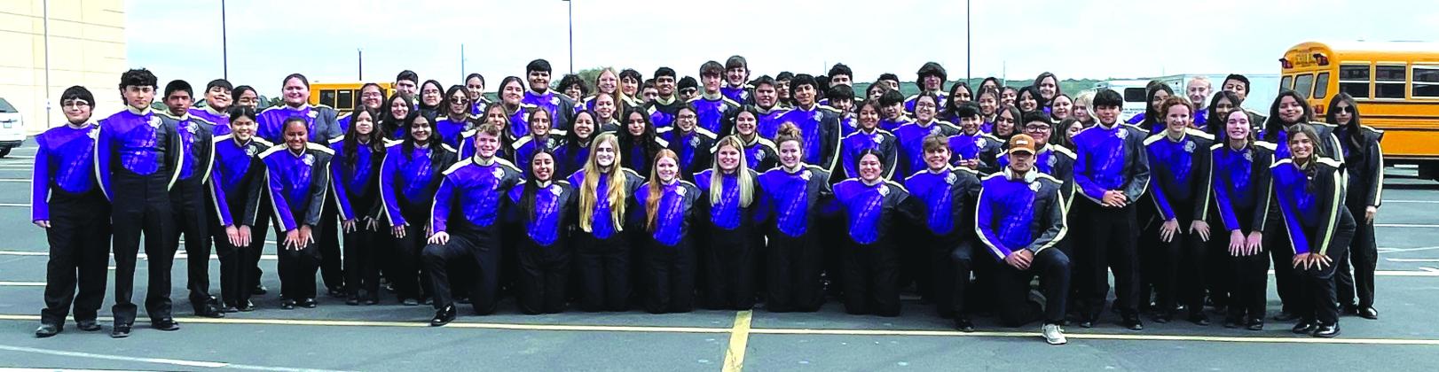 Armadillo Band Group Picture in their sharp, new uniforms Photos courtesy of Chans Moellendorf
