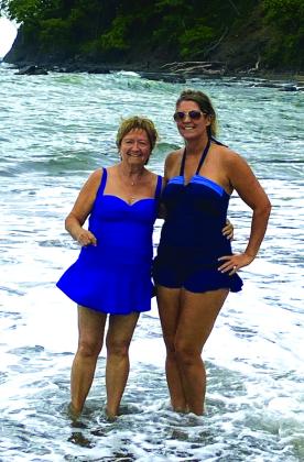 Sue Ransom with her daughter-in-law Earnie Ransom