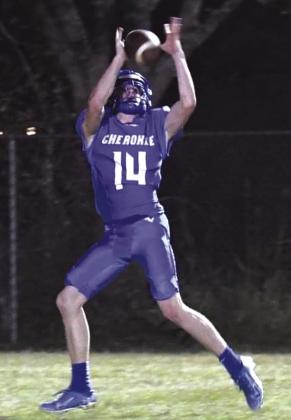 Matt Gass with a touchdown catch.