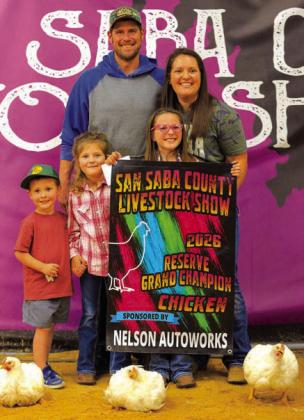 Reserve Grand Champion Broilers -Audrey Wojhan