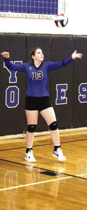 Richland Springs JH Girls Volleyball - Calyn Kubin