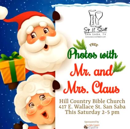 Sponsored by the San Saba Chamber of Commerce