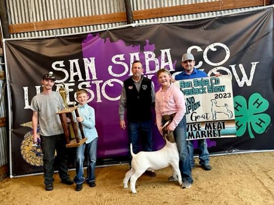 Grand Champion Goat - Bryli Edmondson