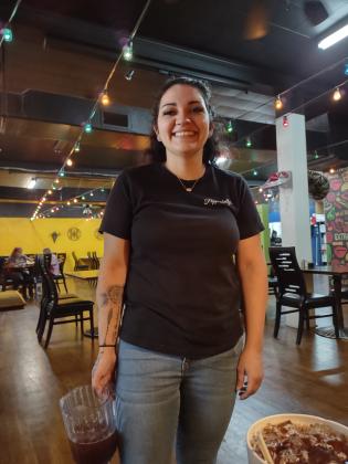 After your shopping experience at our Capital Pecan Trade Day booths, you can walk across the street where Meranda and her friends at Pepperbelly's are ready to greet you with smiling faces and offer many tasty menu options for lunch.