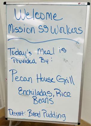 Monday's Menu