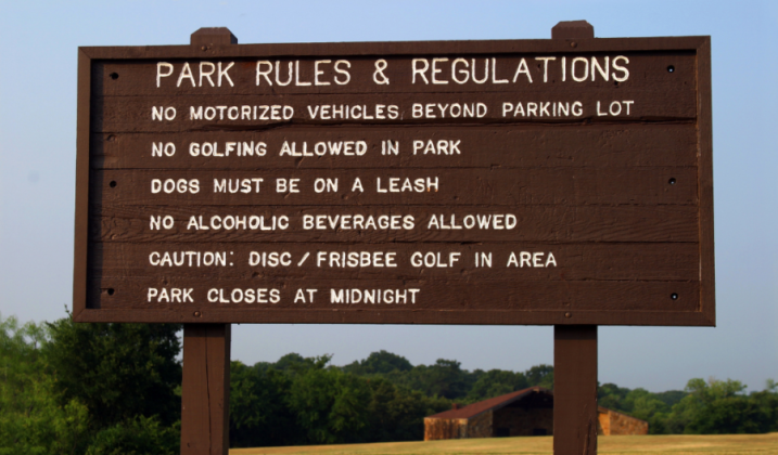 Tip #1: Review rules of the park you plan to visit