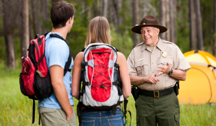 Tip #5: Before heading into the park, talk to a park ranger