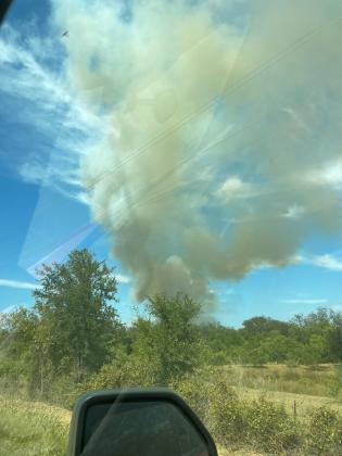 The above photos courtesy of the San Saba Volunteer Fire Department