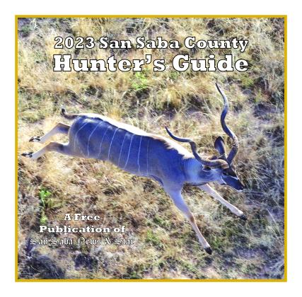 2023 Hunter's Guide cover