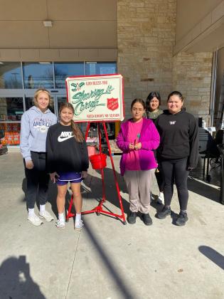 Cinzlea Stanton, Aaliyah Patino, Carol Cazares Tagle, Judy Aguado Mendoza, and Luz Aguado